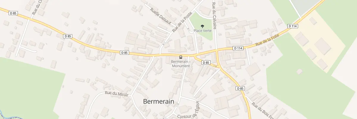 Plan du 23 Rue du Général de Gaulle à Bermerain