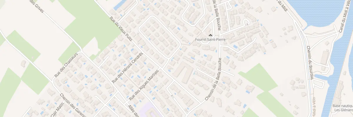 Plan du 6 Rue des Alouettes à Marseillan