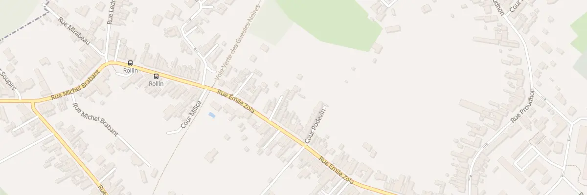 Plan du 99T Rue Emile Zola à Bruay-sur-l’Escaut