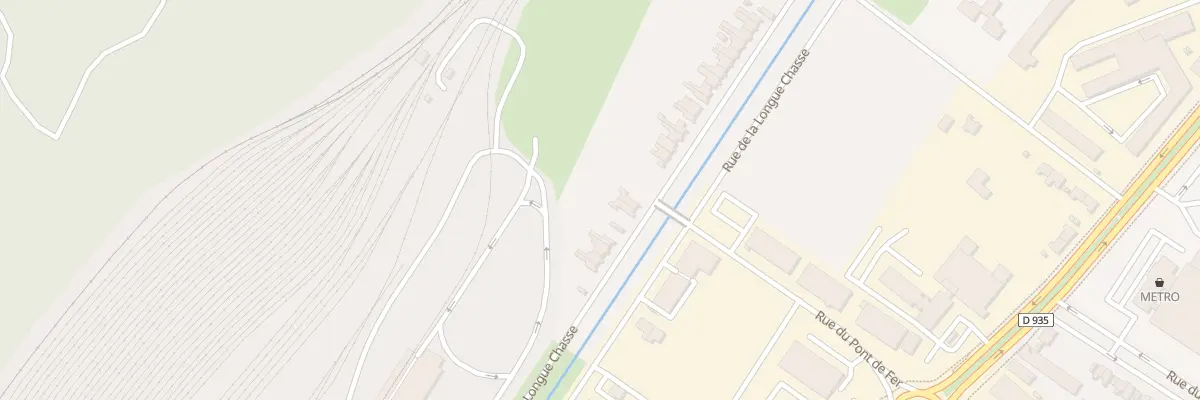 Plan du 9 Rue de la Longue Chasse à Valenciennes