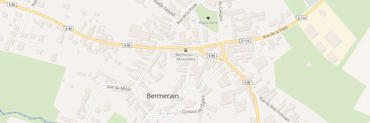 Plan du 32 Rue de l’Eglise à Bermerain
