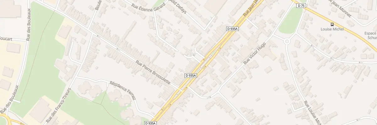 Plan du 154B Rue Jean Jaurès à Bruay-sur-l’Escaut