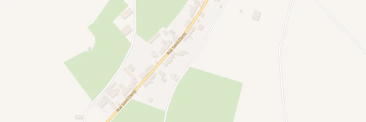 Plan du 74 Rue Saint Denis à Villers-sur-Fère