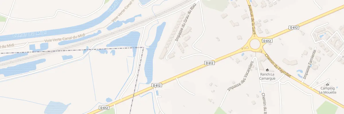 Plan du 33 Imp du Grau du Rieu à Marseillan