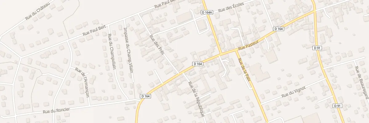 Plan du 48 Rue Pasteur à Cheny