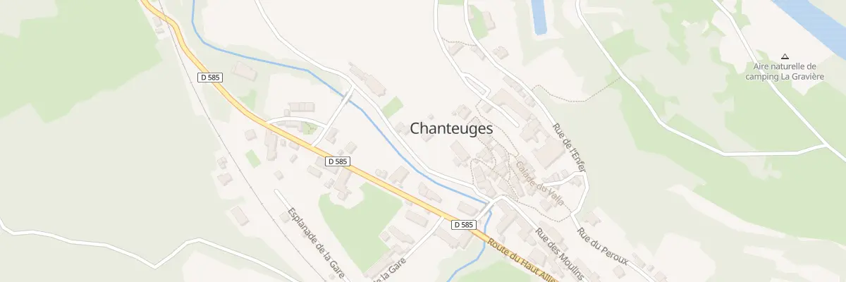 Plan du 5041 Le Bourg à Chanteuges