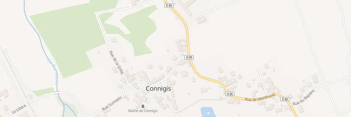 Plan du 4 Gr Grande Rue à Connigis