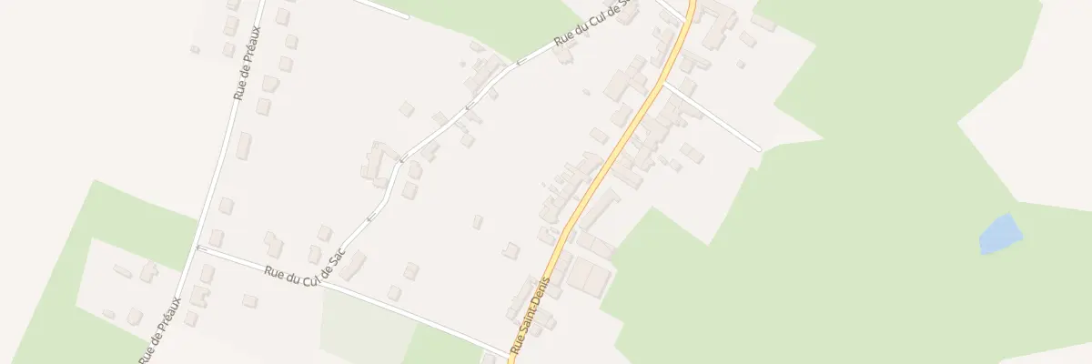 Plan du 33 Rue Saint Denis à Villers-sur-Fère
