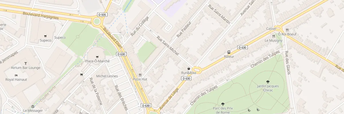 Plan du 8 Rue Saint-michel à Valenciennes