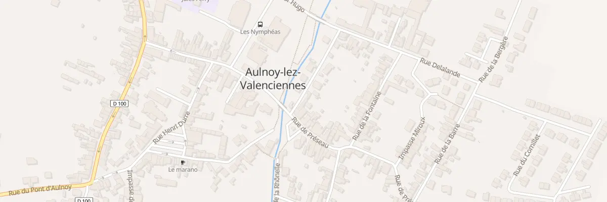 Plan du 1A Rue de Preseau à Aulnoy-lez-Valenciennes