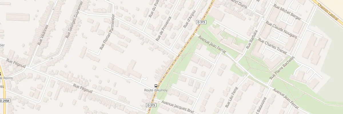 Plan du 28 Rue Florian Parmentier à Valenciennes