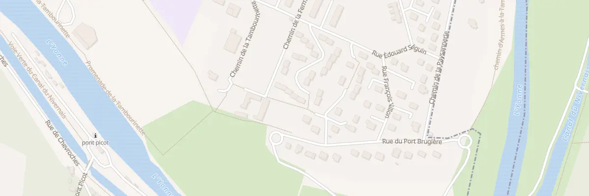 Plan du 22A Rue Jean Rouvet à Clamecy