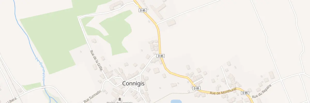 Plan du 2 Rue de Launay à Connigis