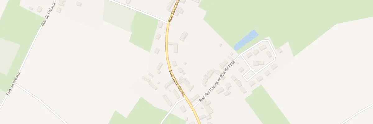Plan du 36 Rue Saint Denis à Villers-sur-Fère
