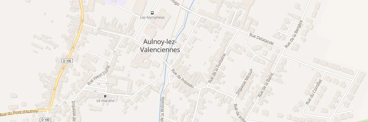 Plan du 5B Rue de Preseau à Aulnoy-lez-Valenciennes