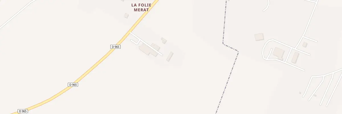 Plan du 4 La Folie Merat à Villefargeau