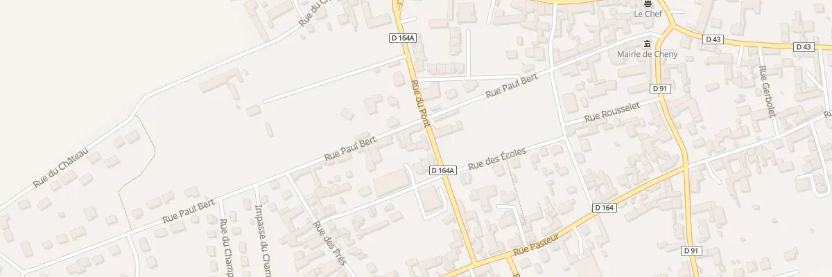 Plan du 10 Rue du Pont à Cheny