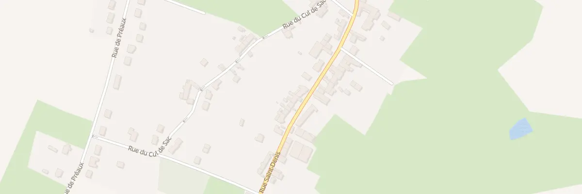 Plan du 29 Rue Saint Denis à Villers-sur-Fère