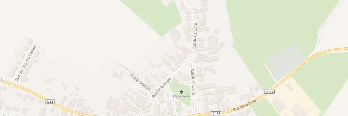 Plan du 195 Rue de la Poste à Bermerain