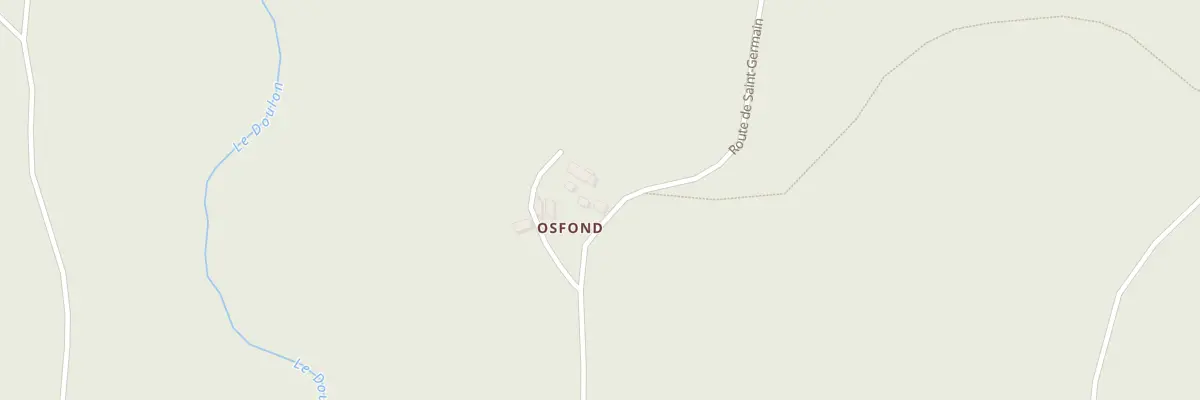 Plan du 5028 Osfond à Saint-Vert