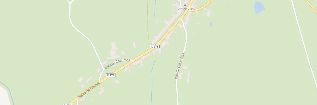 Plan du 51 Rte de Nevers à Rouy
