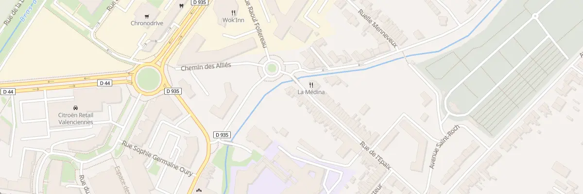 Plan du 73 Rue de l’Epaix à Valenciennes