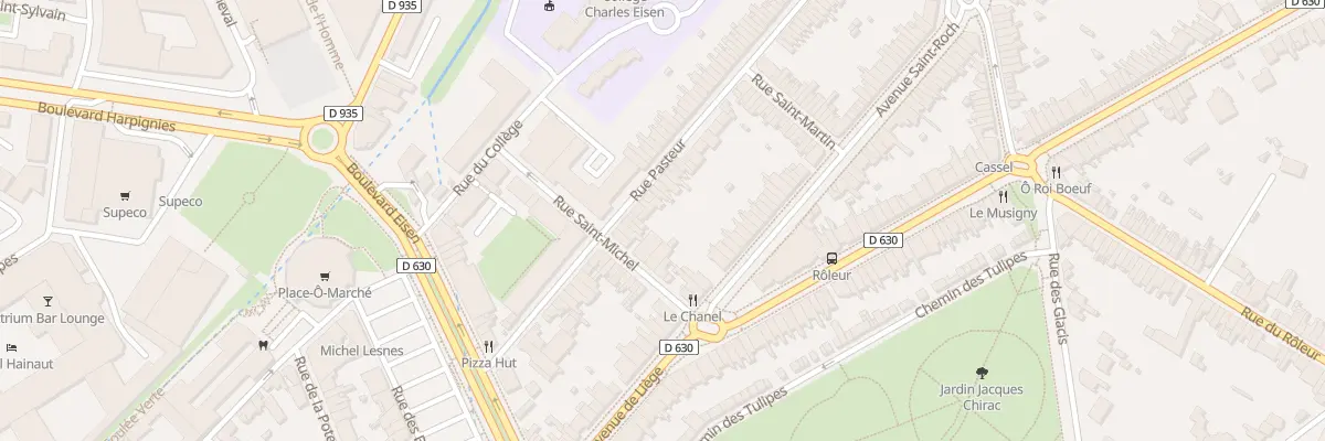 Plan du 22 Rue Pasteur à Valenciennes