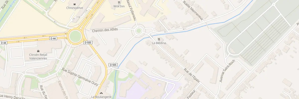Plan du 69 Rue de l’Epaix à Valenciennes