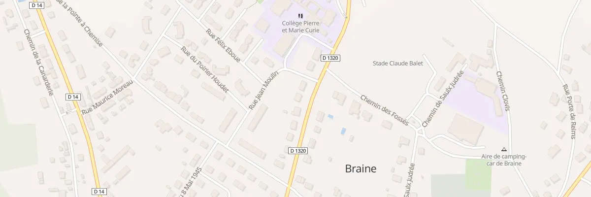 Plan du 27 Rte de Brenelle à Braine