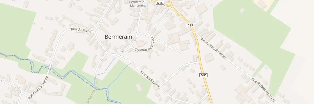 Plan du 67 Ctr de l’Eglise à Bermerain