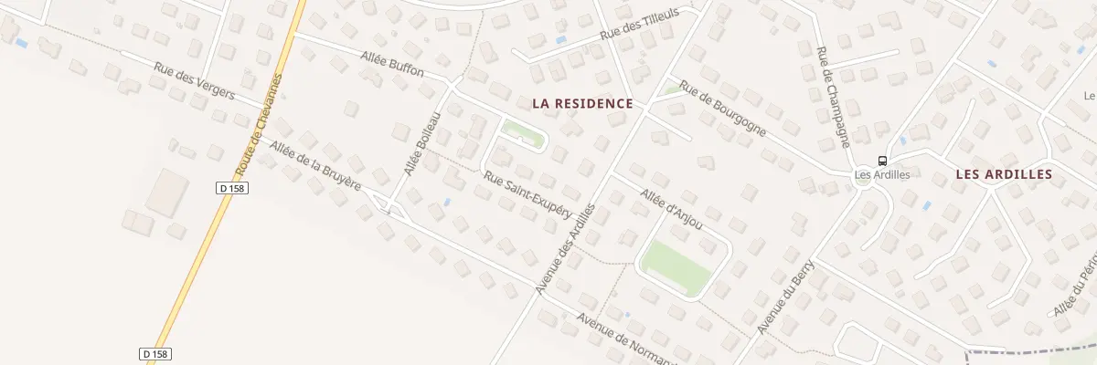 Plan du 4 Rue Saint-Exupery à Saint-Georges-sur-Baulche