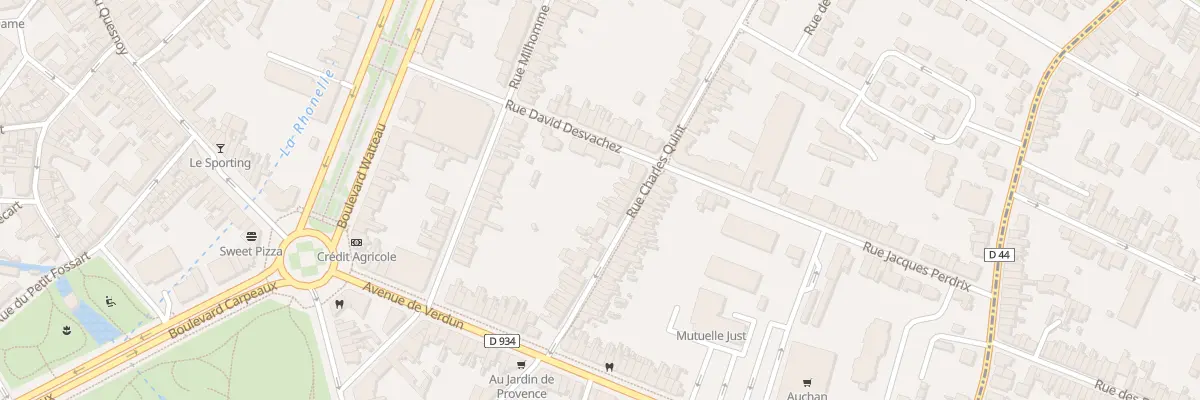 Plan du 31 Rue Charles Quint à Valenciennes