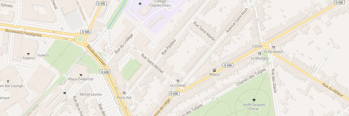 Plan du 24 Rue Pasteur à Valenciennes