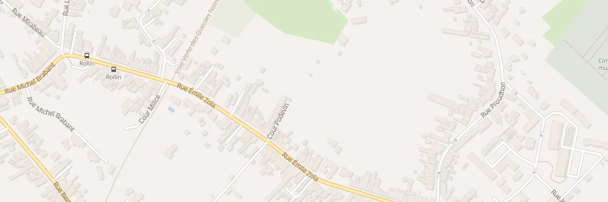 Plan du 85 Rue Emile Zola à Bruay-sur-l’Escaut