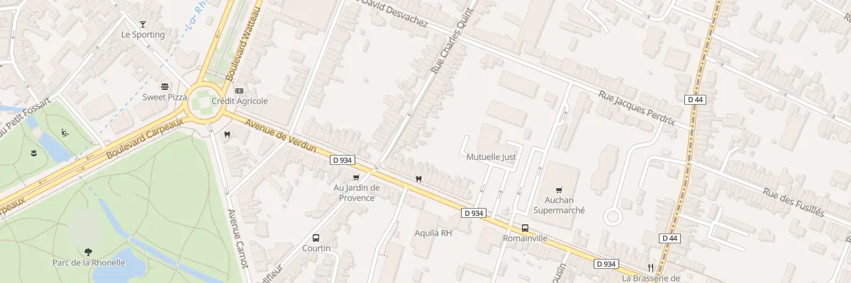 Plan du 6 Rue Charles Quint à Valenciennes