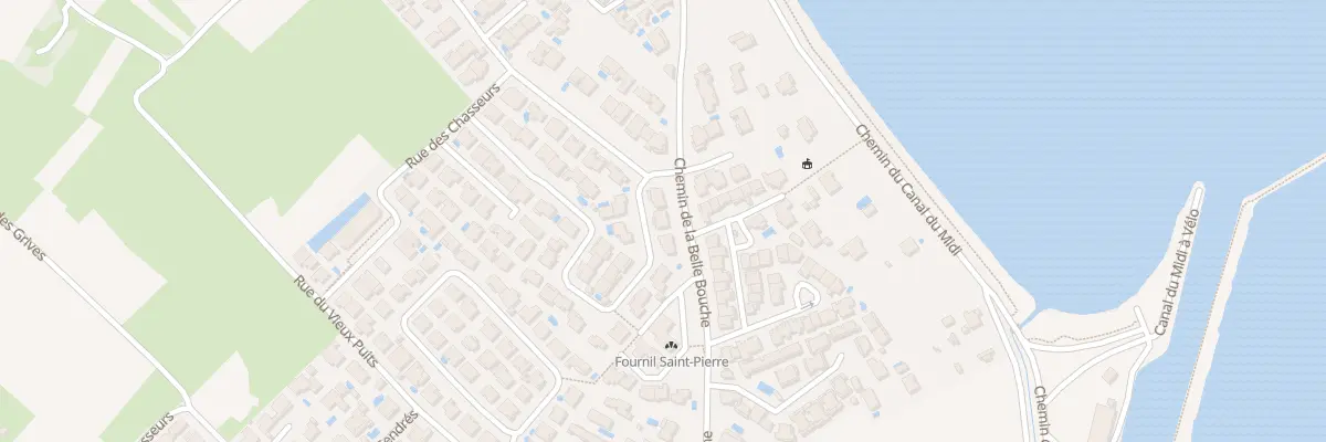 Plan du 3 Rue des Flots Bleus à Marseillan