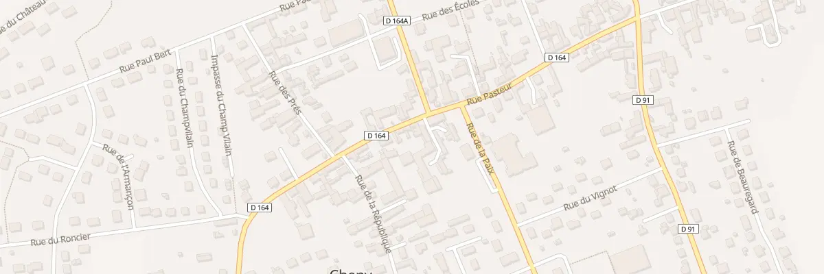 Plan du 31 Rue Pasteur à Cheny