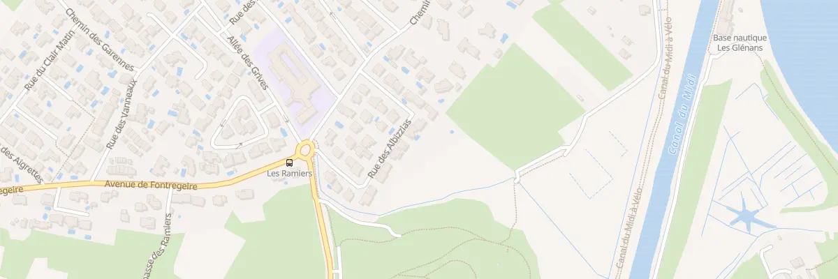 Plan du 15 Rue des Albizzias à Marseillan