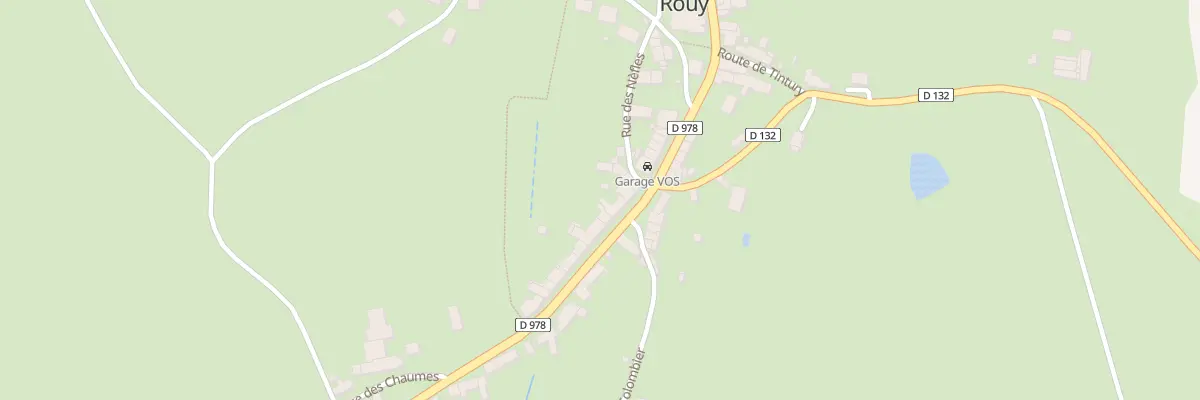 Plan du 48 Rte de Nevers à Rouy