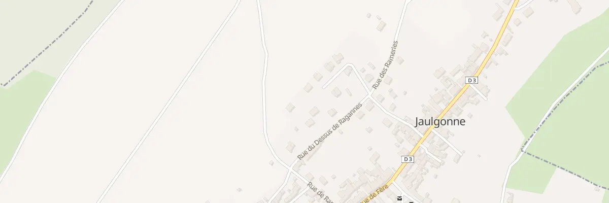 Plan du 9 Rue du Dessus de Ragannes à Jaulgonne
