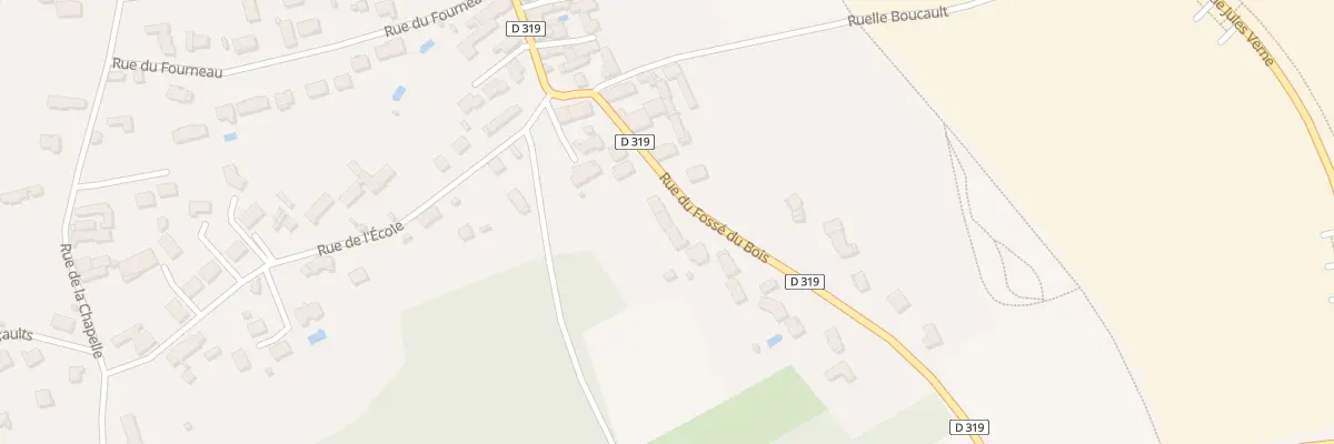 Plan du 11B Rue du Fossé du Bois à Appoigny