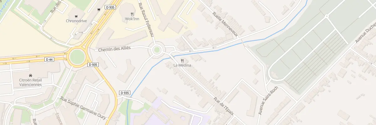 Plan du 42 Rue de l’Epaix à Valenciennes