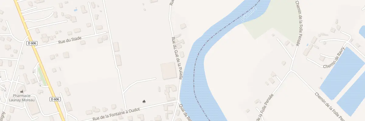 Plan du 2 Rue du Gué de la Pucelle à Appoigny