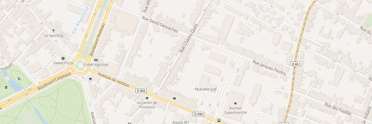Plan du 28 Rue Charles Quint à Valenciennes