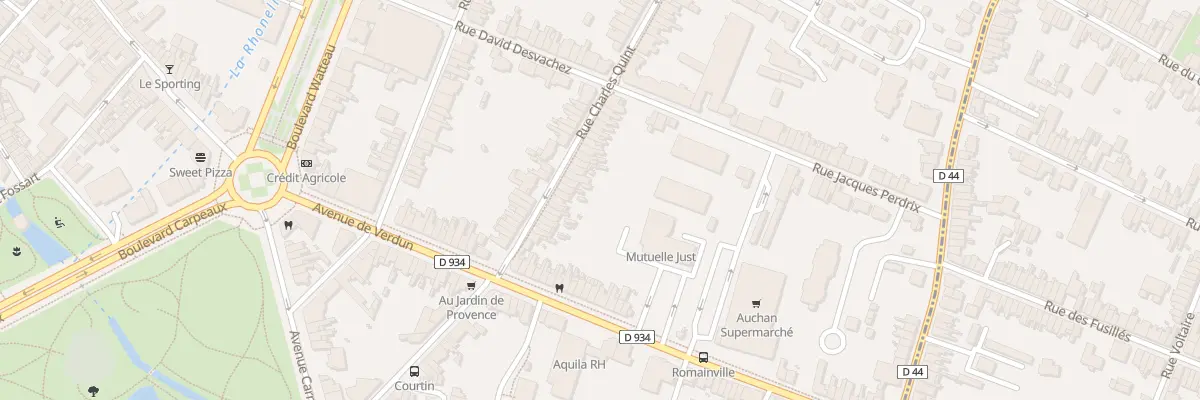 Plan du 20 Rue Charles Quint à Valenciennes