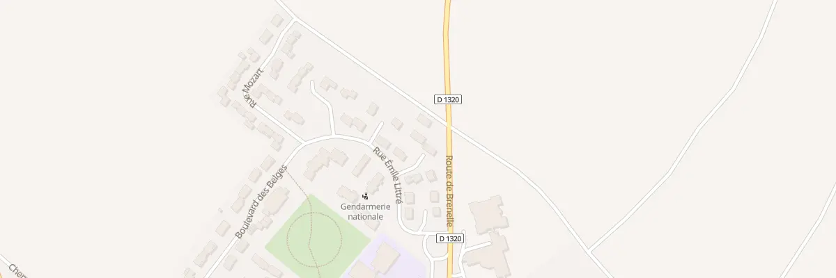 Plan du 8 Imp de Nerval à Braine