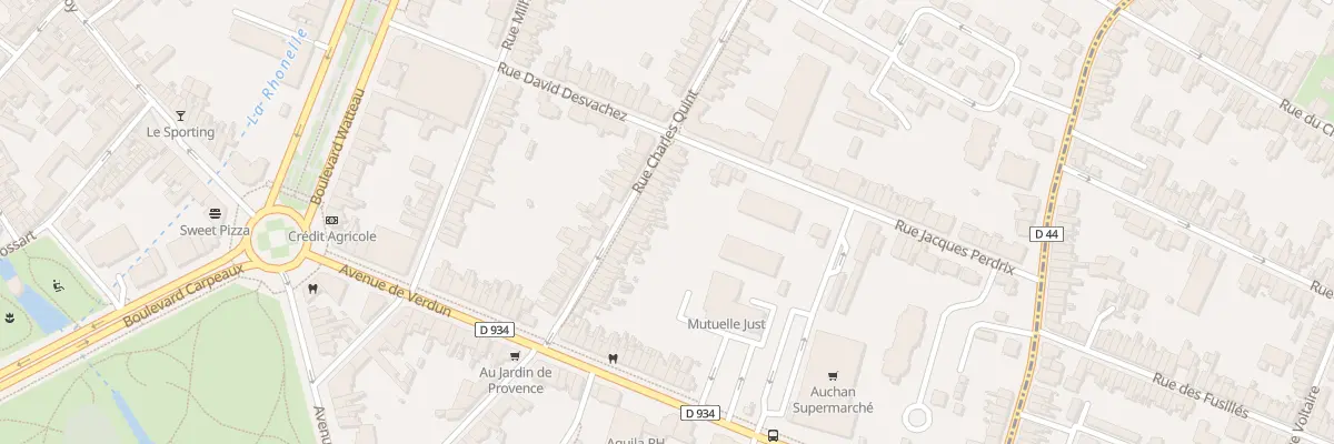 Plan du 30 Rue Charles Quint à Valenciennes