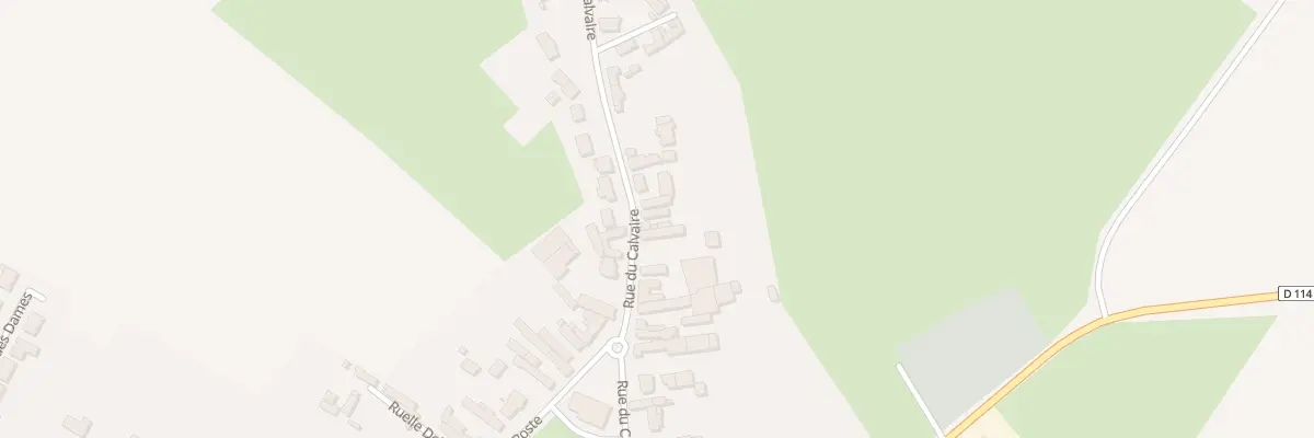Plan du 294 Rue du Calvaire à Bermerain
