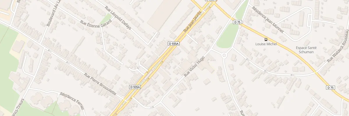 Plan du 225 Rue Jean Jaurès à Bruay-sur-l’Escaut