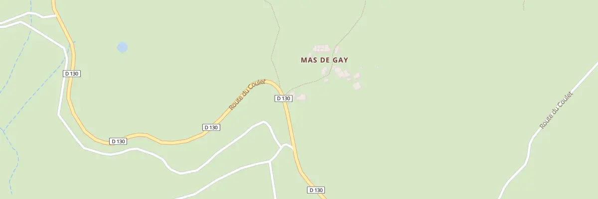 Plan du 26 Mas de Gay à Saint-Maurice-Navacelles